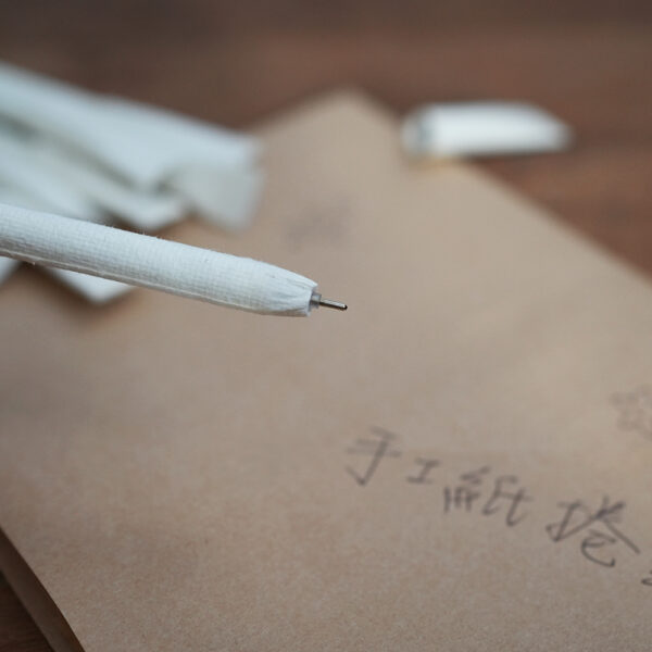再生紙捲黑筆